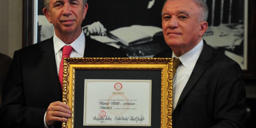 Mansur Yavaş Ankara,yı Teslim Aldı