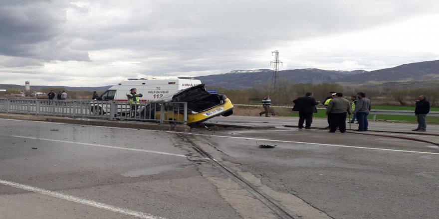 Sivas'ta Trafik Kazasında Korkunç Ölüm