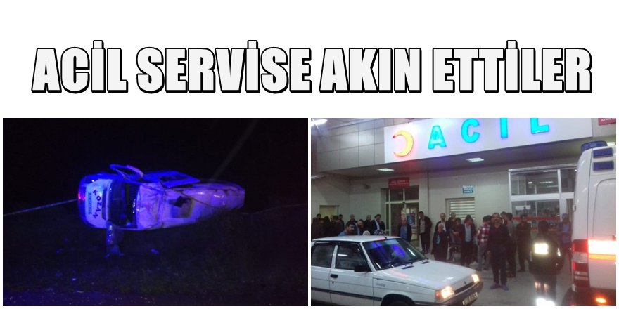 Adana'da Yolcu Minibüsü Devrildi 1 Ölü Çok Sayıda Yaralı