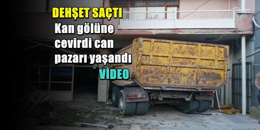 İzmir'de Kamyon Faciası 2 Ölü, 6 Yaralı