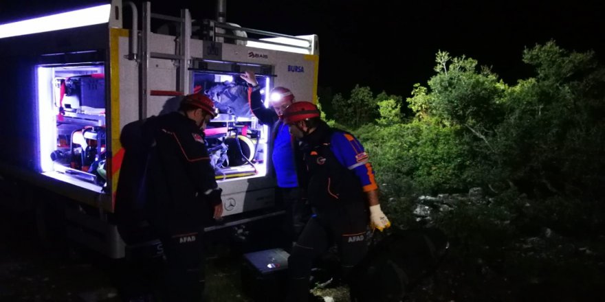 Bursa’da Mağarada Defineci Faciası 1 ölü 3 Kayıp