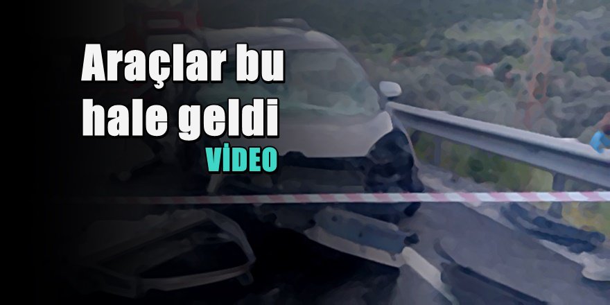 Muğla'da Korkunç Kaza 2 Ölü 3 Yaralı
