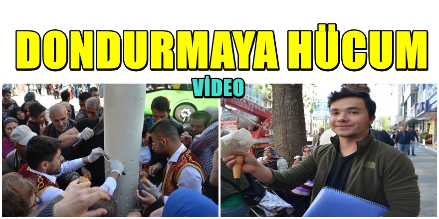Denizli'de Yarım Saatte 120 Kilo Dondurma Yediler