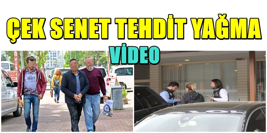 Antalya'da Mafya Operasyonu ; 10 Gözaltı