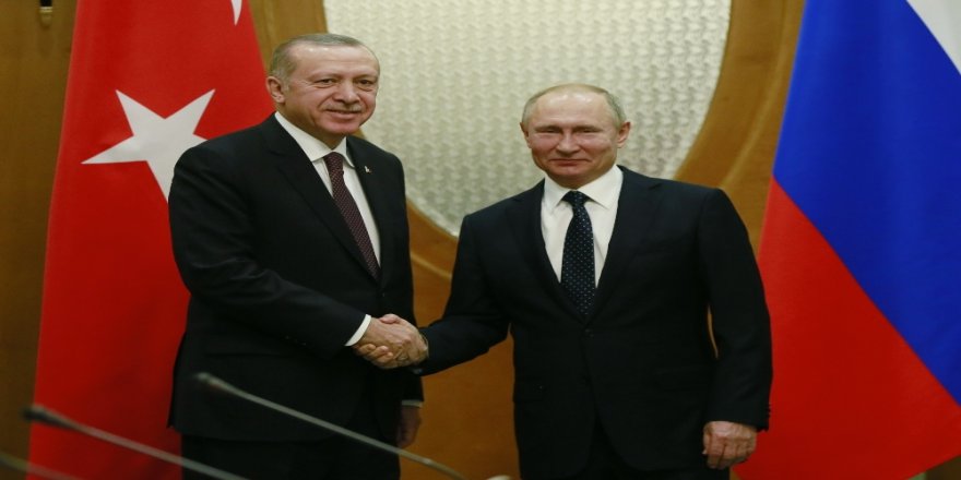 Erdoğan İle Putin Telefonda Görüştü
