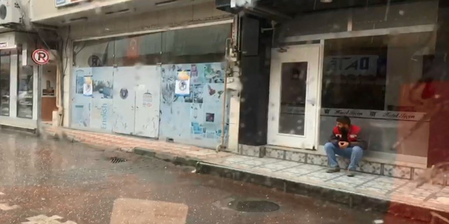 Bursa’da Dolu Paniği