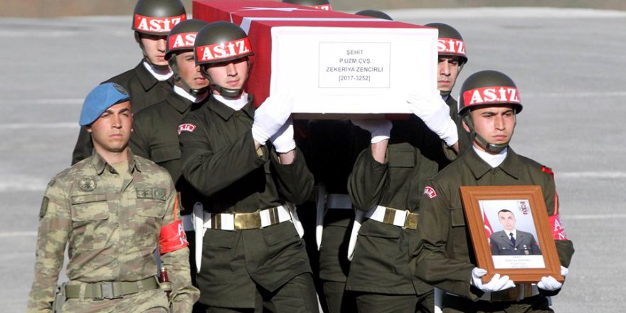 Alanya Şehit Piyade Uzman Çavuş Zekeriya Zencirli'yi Böyle Uğurladı