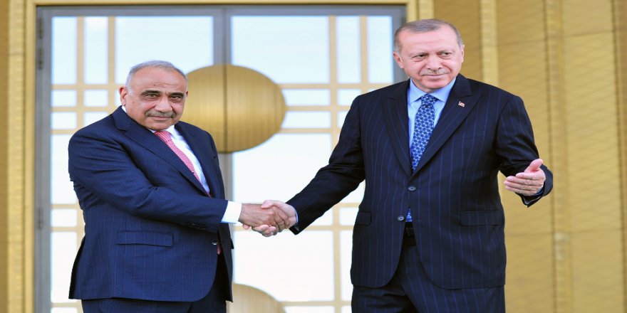 Irak Başbakanı Abdulmehdi’yi Resmi Tören İle Karşılandı