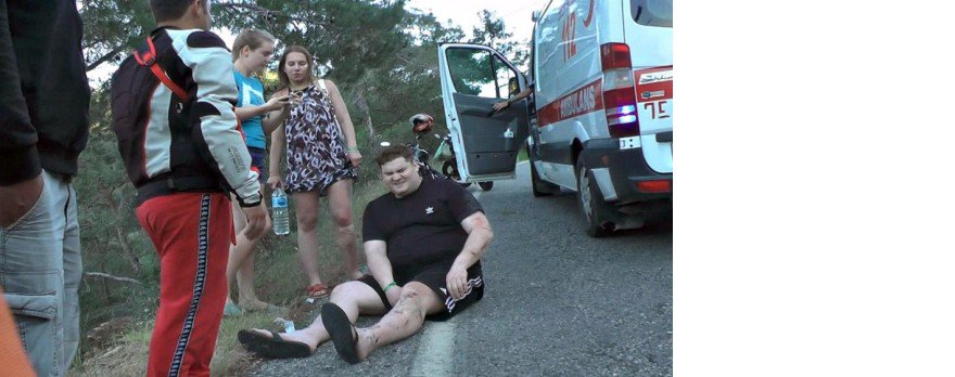 Antalya'da Rus Çiftin Feci kazası