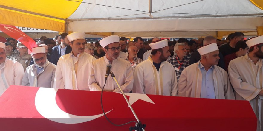 Gaziantep'te Şehit Astsubaya Veda