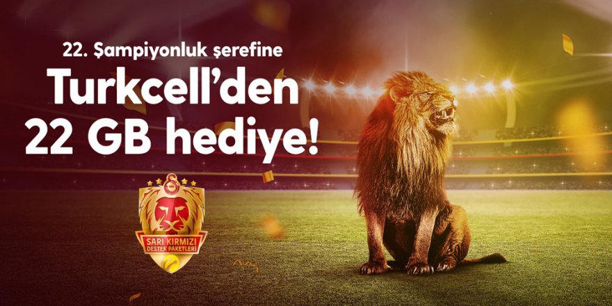 Turkcell’den Galatasaray Taraftarlarına Şampiyonluk Sürprizi