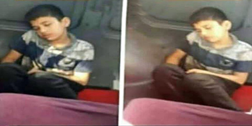 Mersin'de Üzeri Kirli Diye Minibüste Oturtulmayan Çocuk kamerada