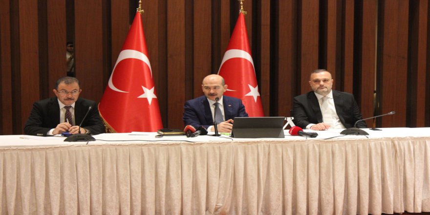 İçişleri Bakanı Süleyman Soylu, Eyüp’te Muhtarlarla Buluştu