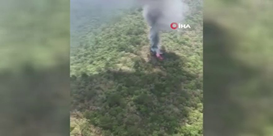 Meksika’da Askeri Helikopter Düştü: 6 Ölü
