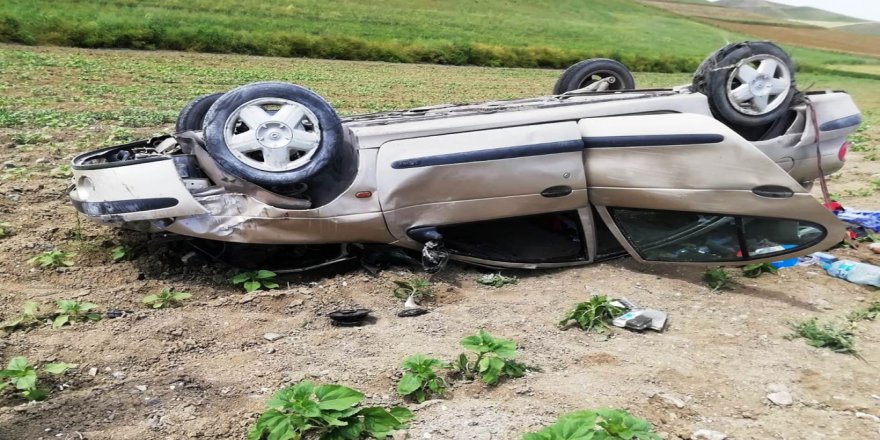 Çorum'da Feci Kaza 1 Ölü 4 Yaralı