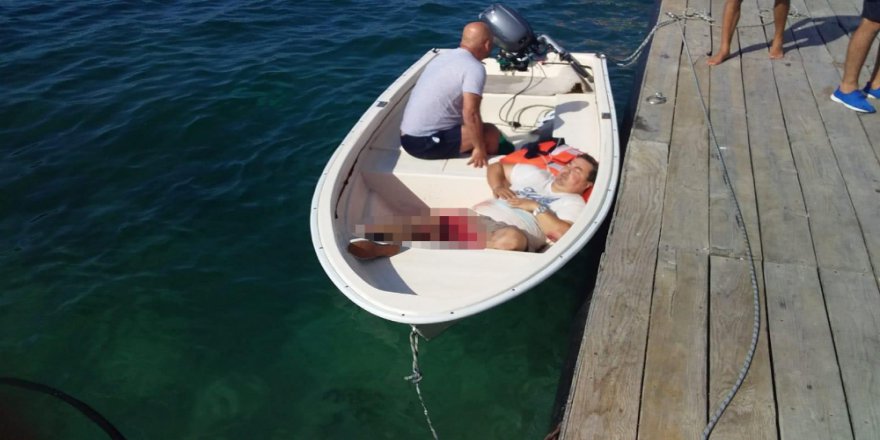 Bodrum'da Sürat teknesi Faciası