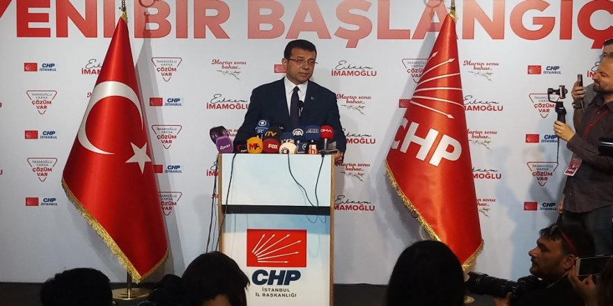 Ekrem İmamoğlu’ndan İçişleri Bakanı Soylu’ya Yanıt