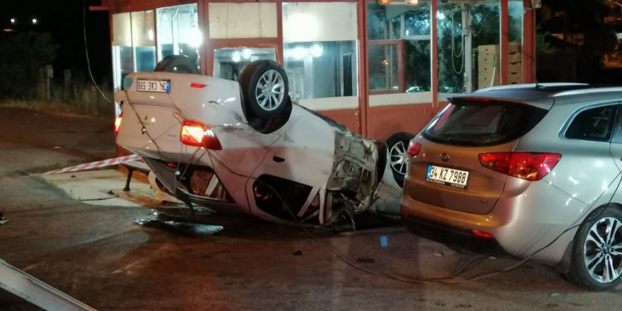 Aşırı Hız Kazaya Neden Oldu