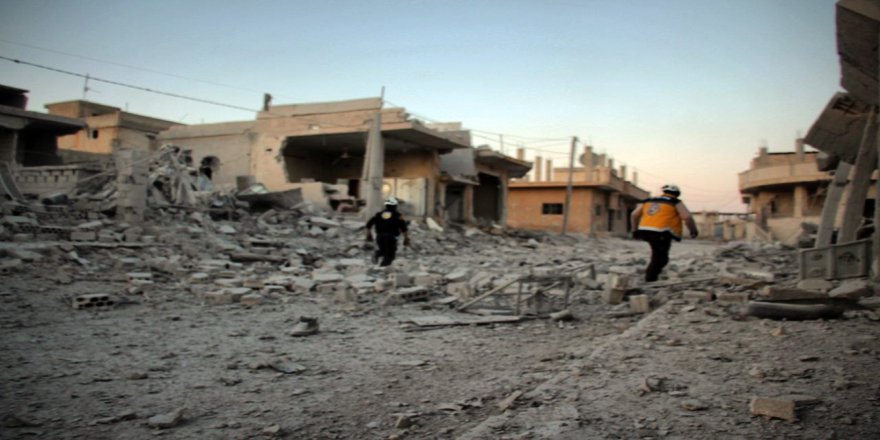 Suriye Ve Rus Jetleri El Mintar’ı Bombaladı: 5 Sivil Öldü