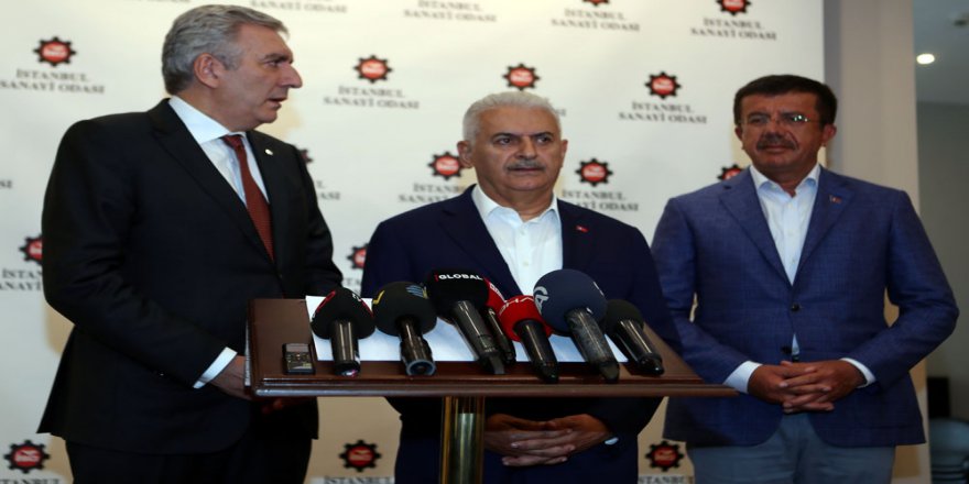 Binali Yıldırım, Sanayi Odası Yönetimi İle Toplantında Bir Araya Geldi