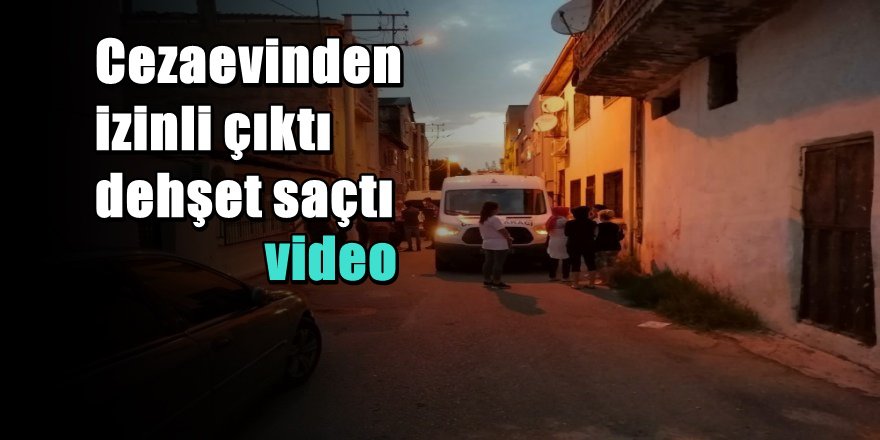 İzmir'de Dehşet ; Eski Eşini ve Baldızını Öldürdü