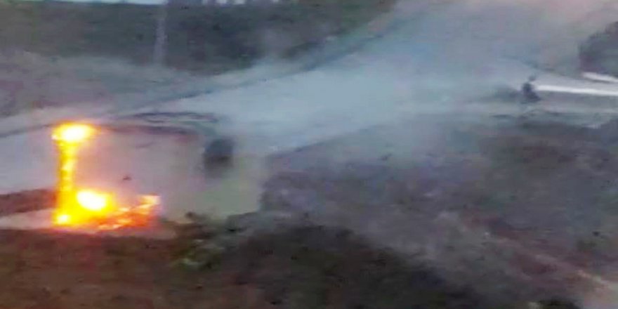 Trafo Bomba Gibi Patladı