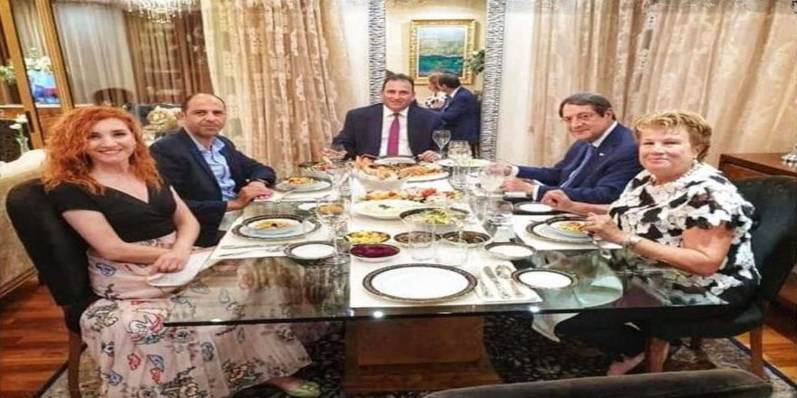 Kıbrıs’ta Tartışmaya Neden Olan Görüşmenin Fotoğrafı Yayınlandı