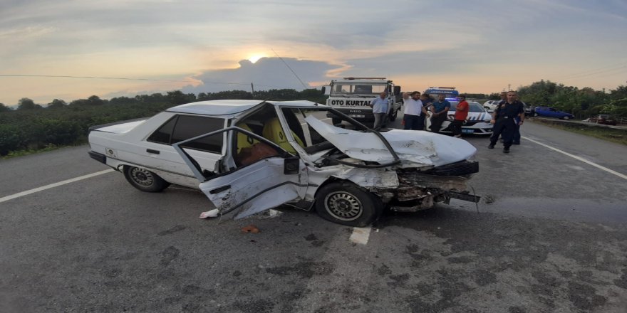 Samsun’da Trafik Kazası: 3 Yaralı