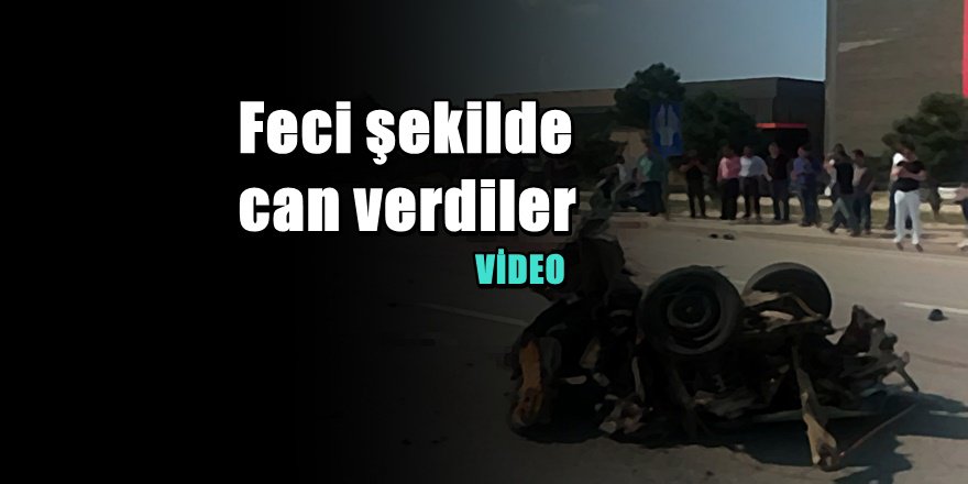 Bursa'da Korkunç kaza 2 Kişi Öldü