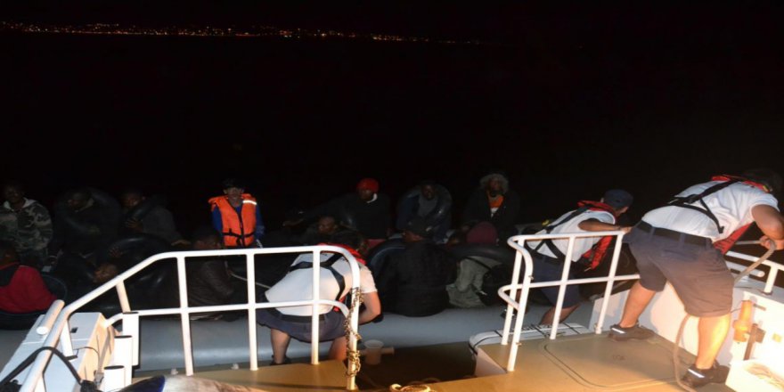 Kuşadası’nda 18’i Çocuk 38 Kaçak Göçmen Yakalandı