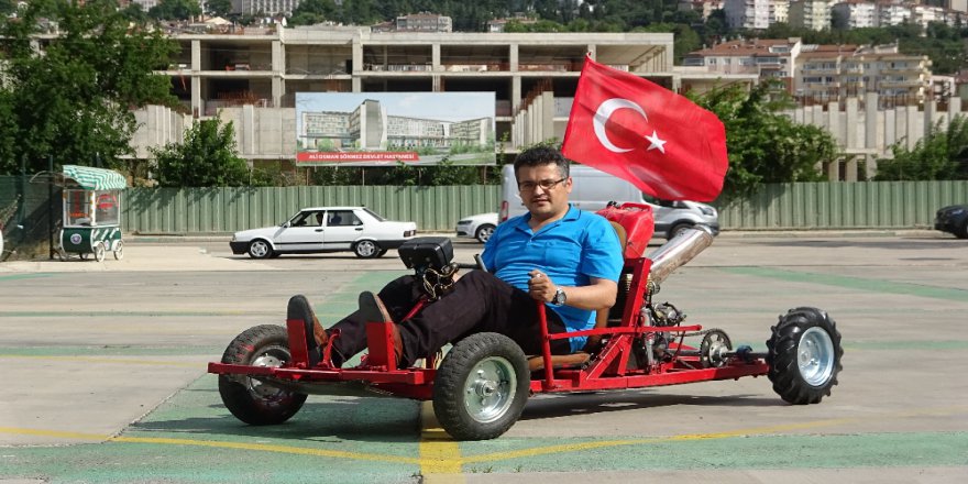 Çocukluk Hayali Olan Aracı 20 Yıl Sonra Yaptı