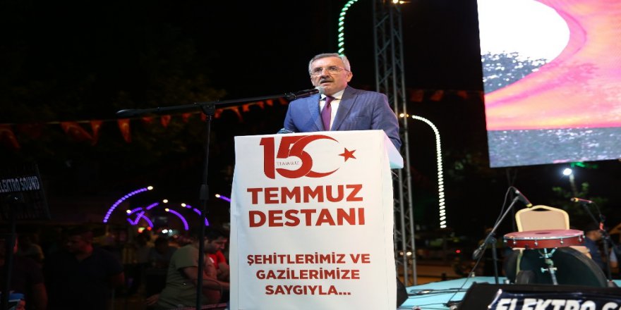 15 Temmuz Şehitleri Serik’te Dualarla Anıldı