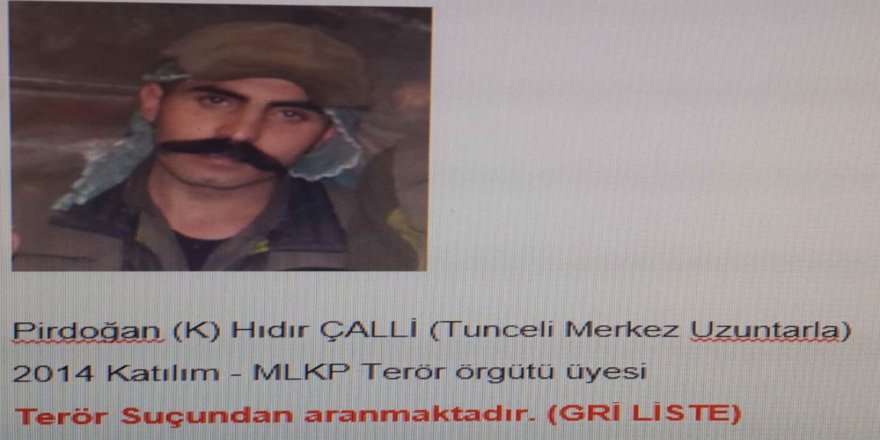 Öldürülen Teröristlerden 2’si "Mavi" Ve "Gri" Listede