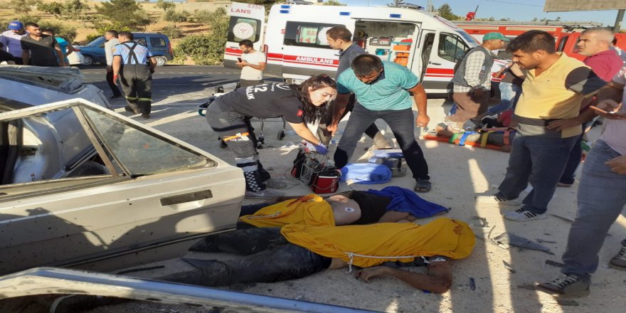 Gaziantep'te Feci Kaza 3 Ölü, 12 Yaralı