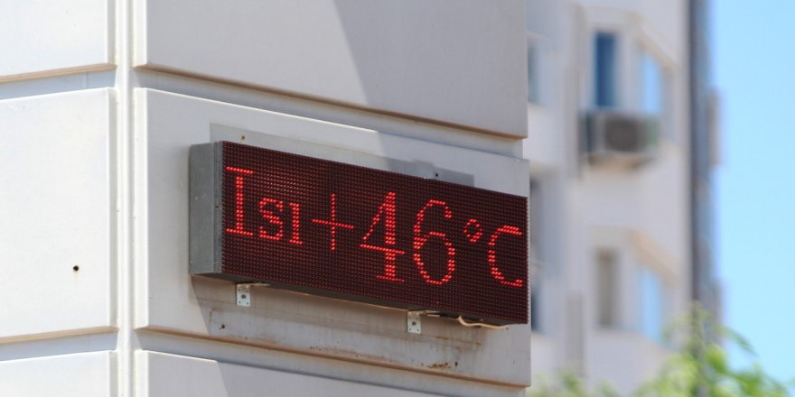 Antalya’da Korkutan Sıcaklık