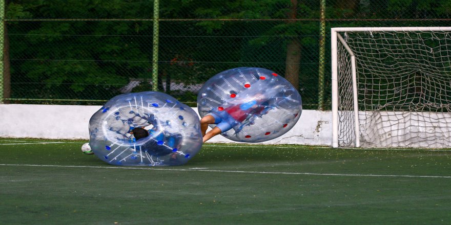 Başkentlilerin Balon Futbolu Keyfi