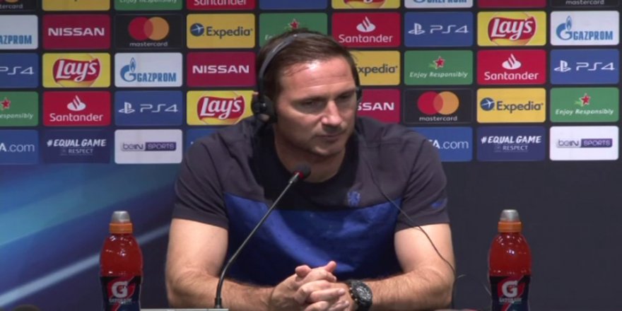 Frank Lampard: “Kulüp İçin Çok Önemli Bir Maça Çıkacağız”