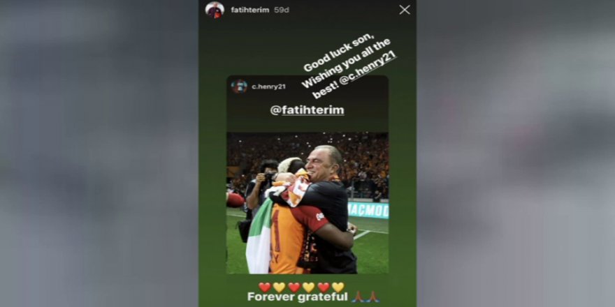 Terim’den Onyekuru’ya: ’İyi Şanslar Evlat’