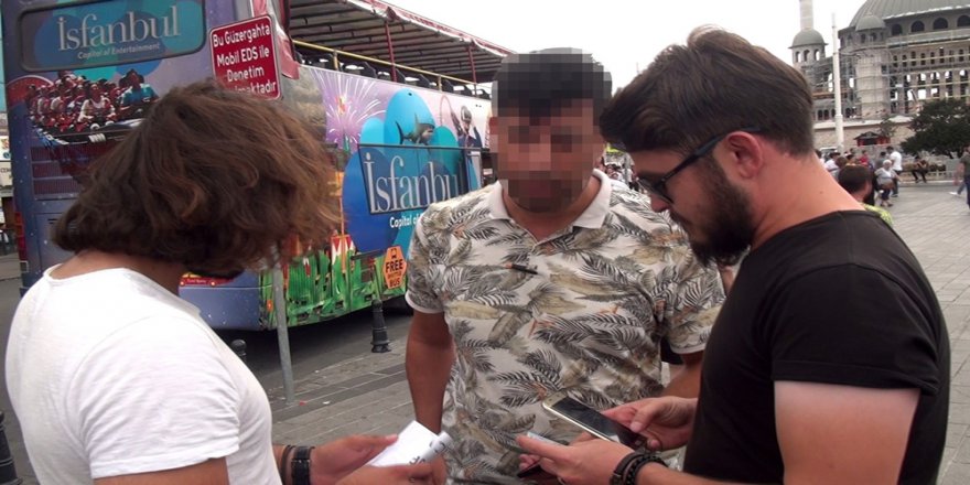 Karaborsa Maç Bileti Satmaya Çalışırken Yakalandı