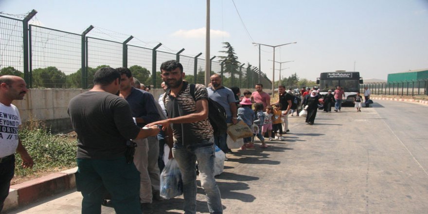 Bayramı Ülkelerinde Geçiren Suriyelilerin Dönüşü Başladı