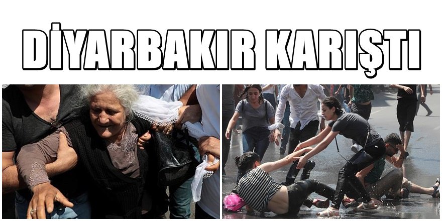 Diyarbakır’da Kayyum Protestosuna Sert Müdahale