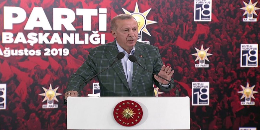 Cumhurbaşkanı Erdoğan: “Bunları Biz Kovalıyoruz Onlar Kaçıyor”