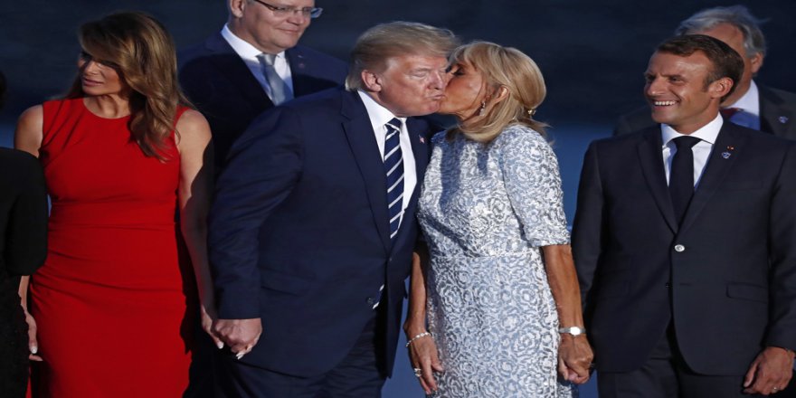 G7 Liderleri Aile Fotoğrafı Çektirdi