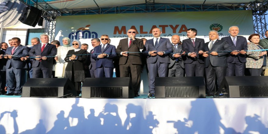 Cumhurbaşkanı Erdoğan Malatya’da Toplu Açılış Törenine Katıldı
