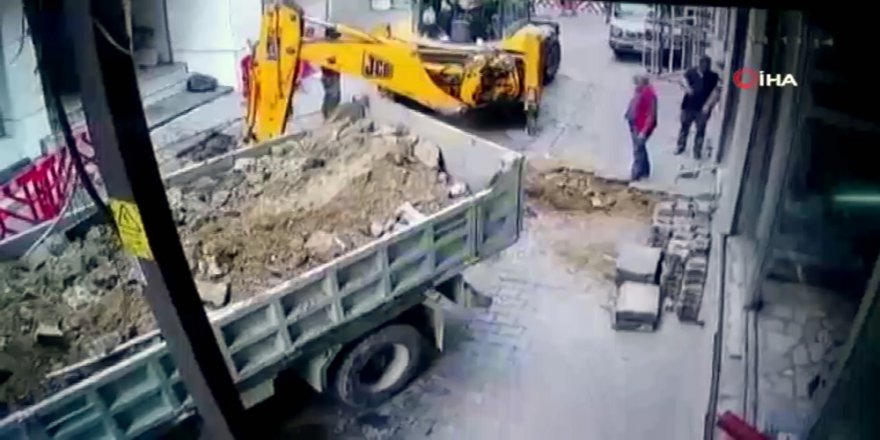 Şişli’de Doğal Gaz Borusu Böyle Patladı