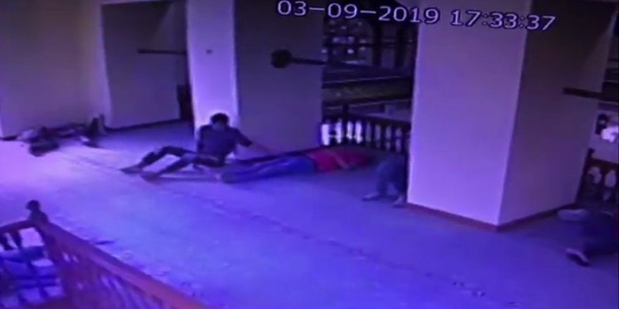 Irsız, Camide Uyuyan Vatandaşı Kendisine Hedef Seçti