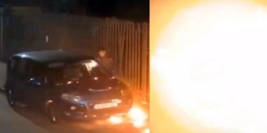 Londra’da Bir Araç Kundaklandı