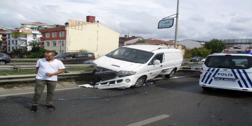 Şile Yolunda Zincirleme Kaza: 1 Yaralı