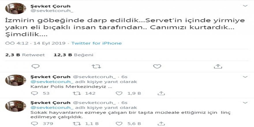 Ünlü Oyuncu Şevket Çoruh: "İzmir’in Göbeğinde Darp Edildik"