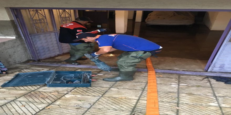 Aksaray’da Su Baskınlarına Afad Ekiplerinden Müdahale